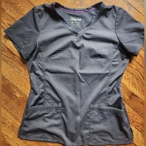 Healing Hands Purple Label Juliet Scrub Top Size Medium
